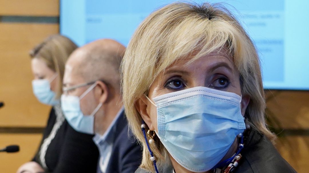 La consejera de Sanidad, Verónica Casado La consejera de Sanidad, Verónica Casado