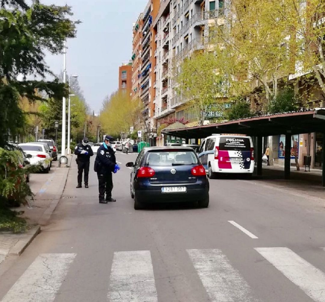 Controles de movilidad en Puertollano Controles de movilidad en Puertollano