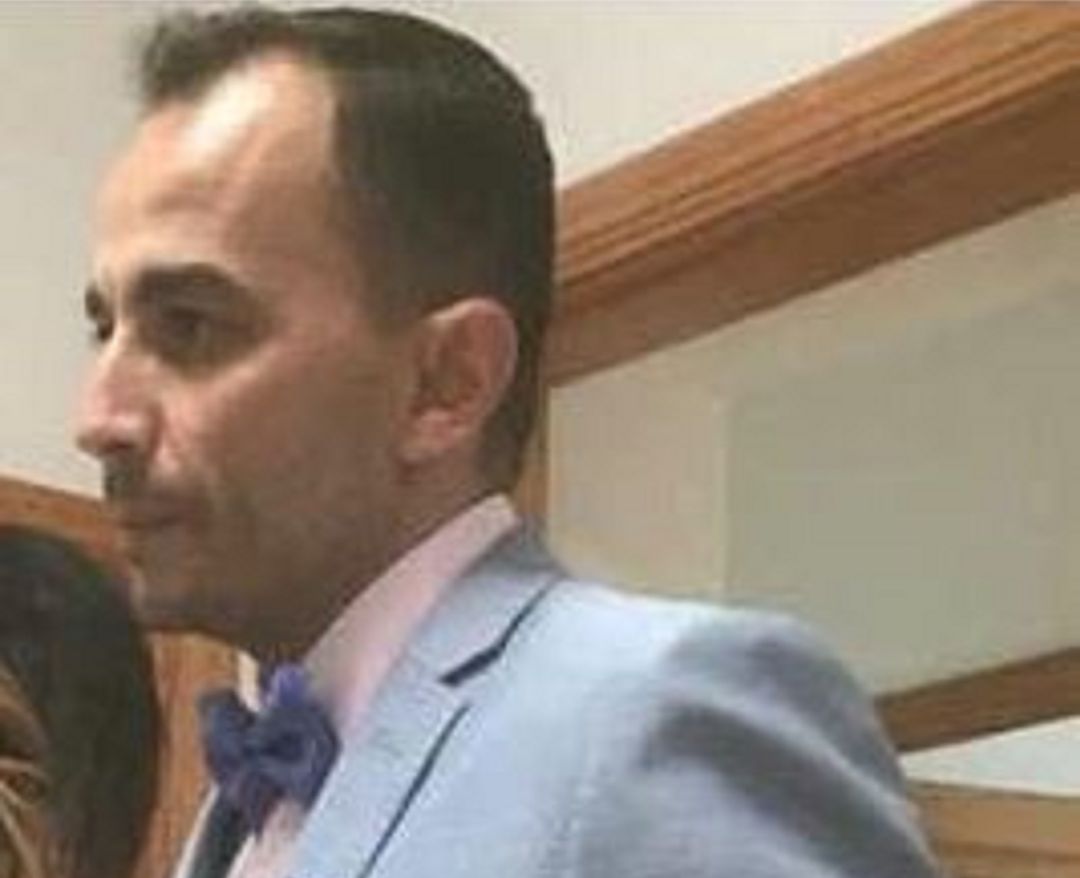 Raúl Díaz Cachón, marido de Romina Celeste. Raúl Díaz Cachón, marido de Romina Celeste.