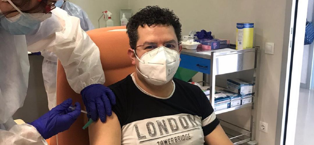 Primeras vacunas anti-covid en el Infanta Sofía de Sanse Primeras vacunas anti-covid en el Infanta Sofía de Sanse