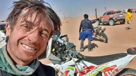 Pierre Cherpin, piloto de motos del Dakar Pierre Cherpin, piloto de motos del Dakar