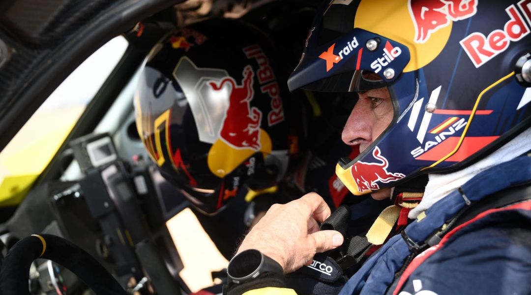 El piloto madrileño de Mini Carlos Sainz. El piloto madrileño de Mini Carlos Sainz.