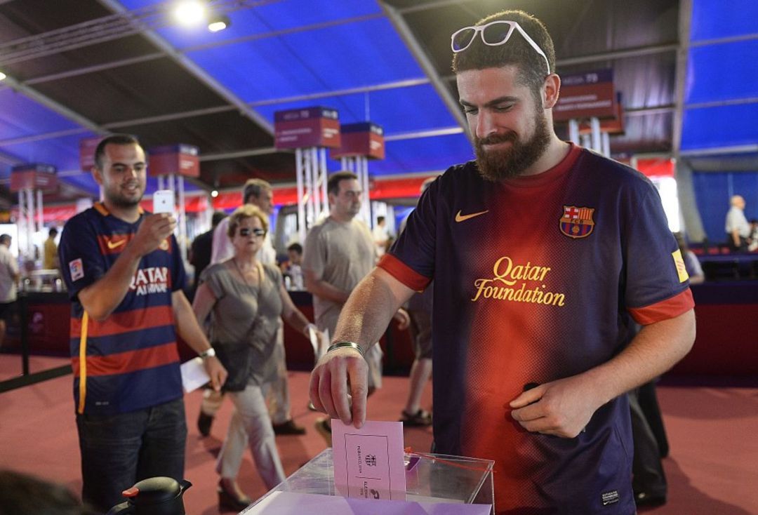 Votantes en las pasadas elecciones a la presidencia del FC Barcelona Votantes en las pasadas elecciones a la presidencia del FC Barcelona