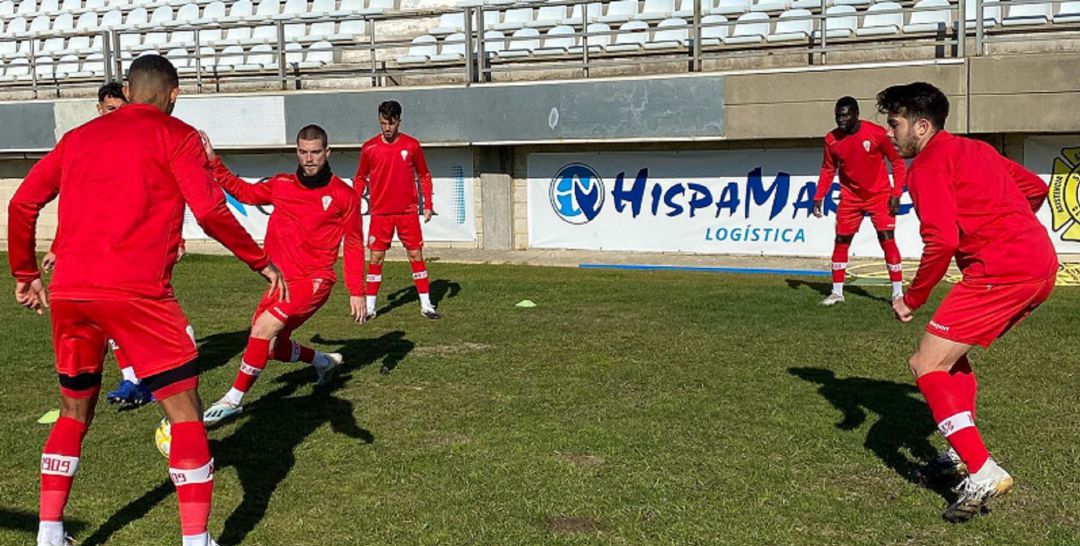 Un momento de un entreno. Un momento de un entreno.