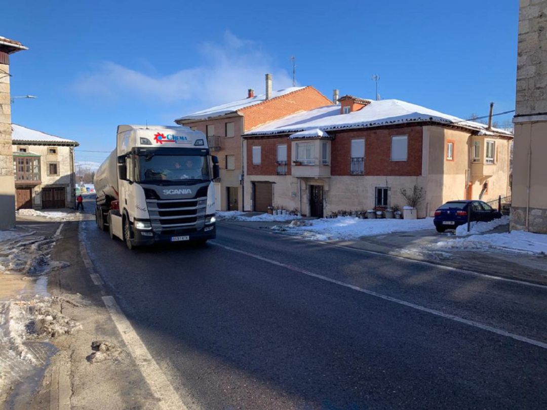 Travesía Villafranca Montes de Oca en la N-120 Travesía Villafranca Montes de Oca en la N-120