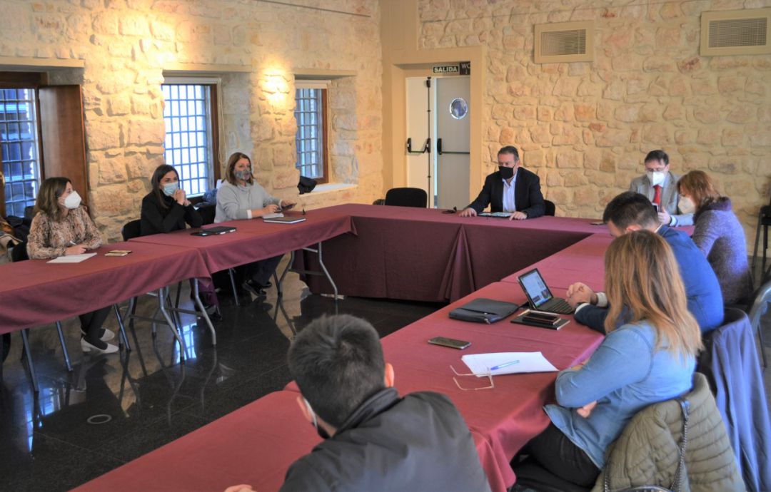 Reunión de la Comisión Sectorial de Seguimiento de la ITI en Linares. Reunión de la Comisión Sectorial de Seguimiento de la ITI en Linares.