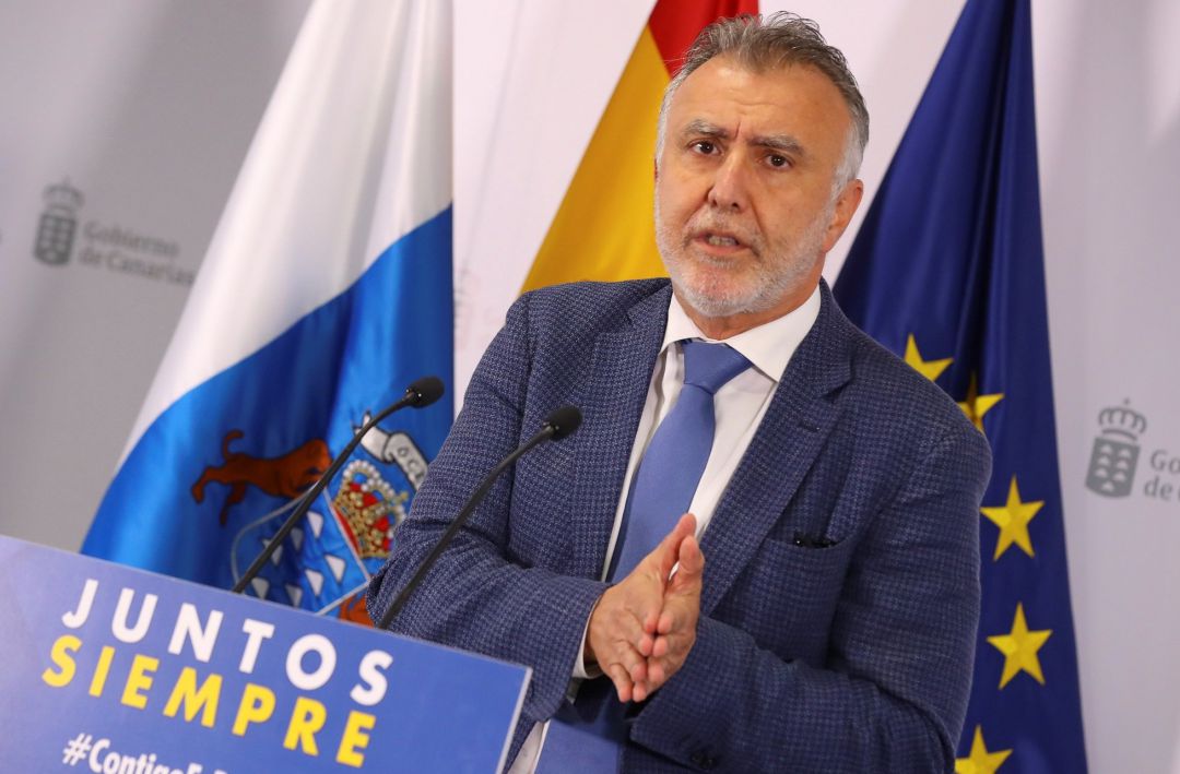 El presidente de Canarias, Ángel Víctor Torres El presidente de Canarias, Ángel Víctor Torres