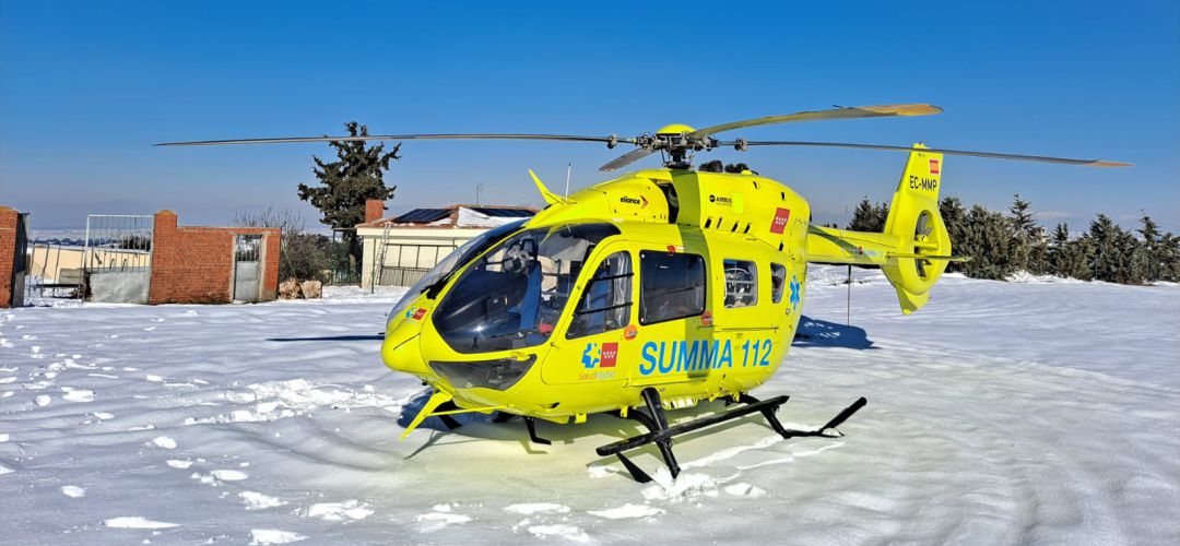 Helicóptero del SUMMA 112 Helicóptero del SUMMA 112