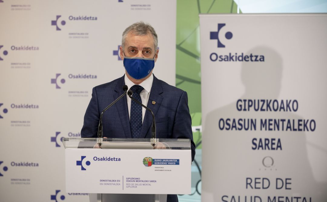 Iñigo Urkullu ha inaugurado el ambulatorio de Aiete Iñigo Urkullu ha inaugurado el ambulatorio de Aiete