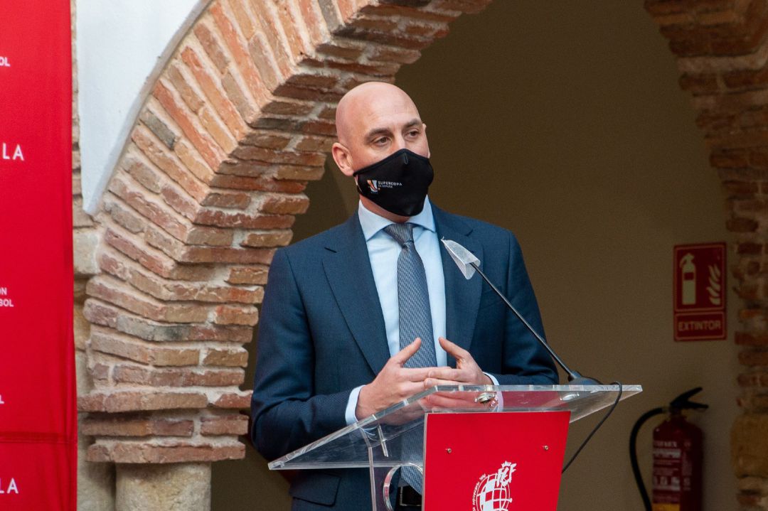 El presidente de la Real Federación Española de Futbol, Luis Rubiales El presidente de la Real Federación Española de Futbol, Luis Rubiales