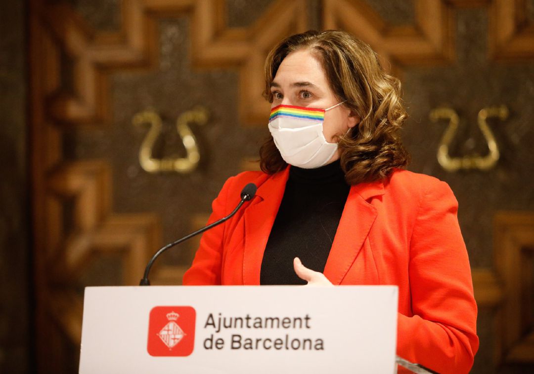 La alcaldesa de Barcelona, Ada Colau. La alcaldesa de Barcelona, Ada Colau.