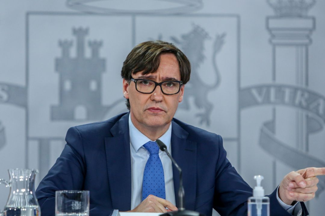 El ministro de Sanidad, Salvador Illa. El ministro de Sanidad, Salvador Illa.