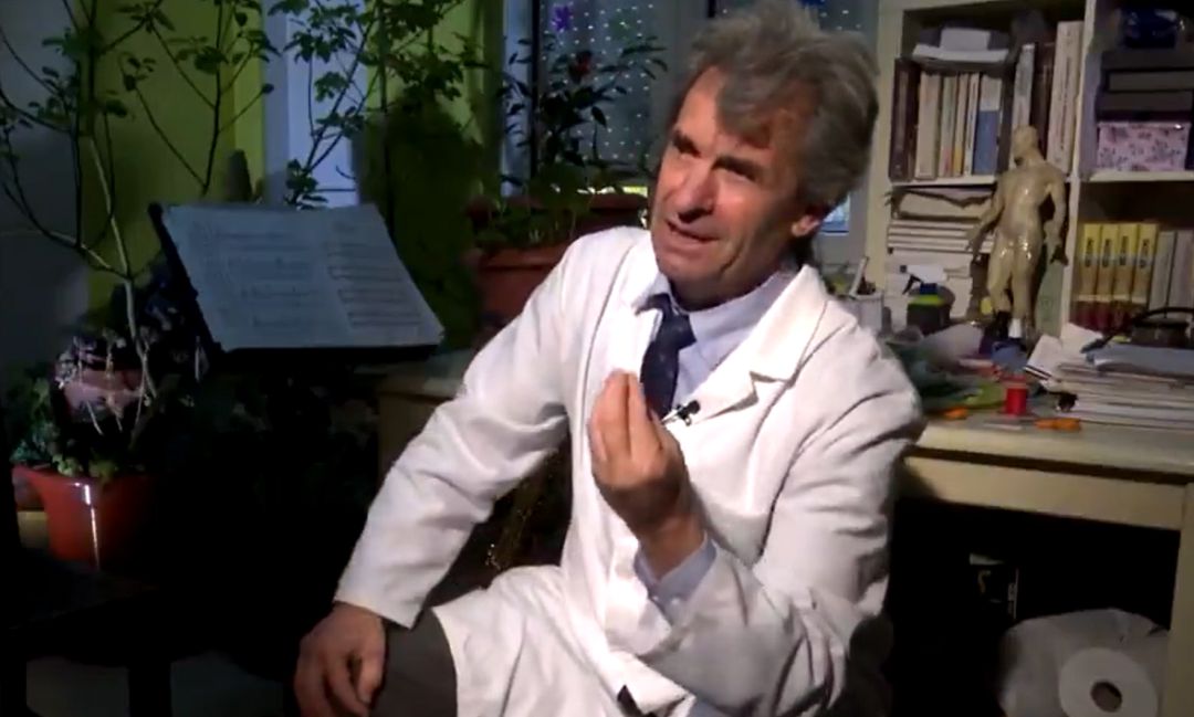 Uno de los médicos negacionistas. Uno de los médicos negacionistas.