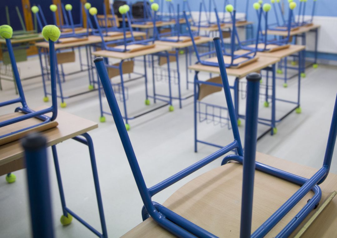 Aula de un colegio Aula de un colegio