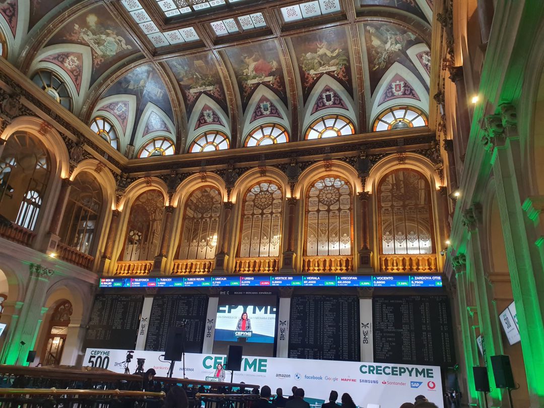 Edificio de la bolsa que acogió la presentación Edificio de la bolsa que acogió la presentación