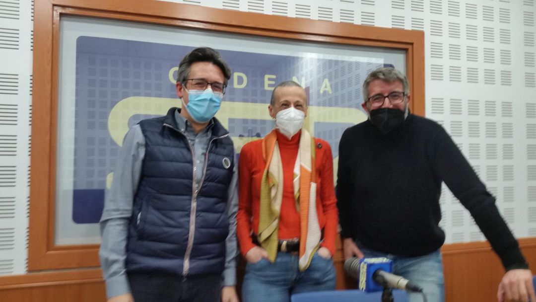 Juan de la Haba, Caridad Diosdado y Javier Cantero Juan de la Haba, Caridad Diosdado y Javier Cantero