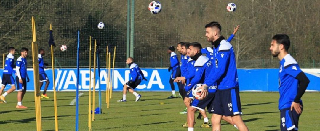Entrenamiento del Depor Entrenamiento del Depor