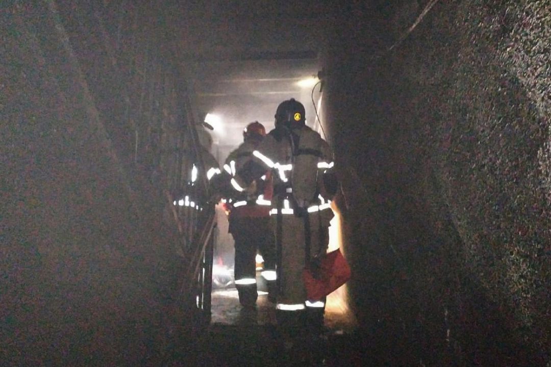 Los bomberos tuvieron que atender este siniestro en la localidad jiennense de Lopera Los bomberos tuvieron que atender este siniestro en la localidad jiennense de Lopera