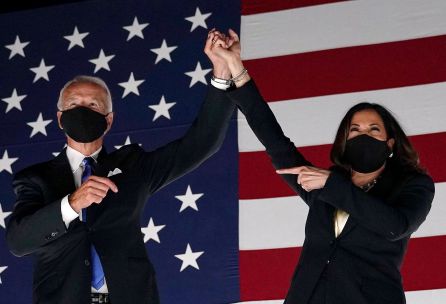 Joe Biden y Kamala Harris en un acto el pasado mes de agosto en Delaware Joe Biden y Kamala Harris en un acto el pasado mes de agosto en Delaware