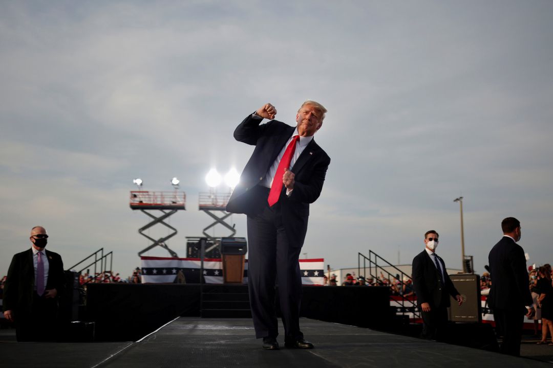 Donald Trump, durante un acto en Ocala, Florida Donald Trump, durante un acto en Ocala, Florida