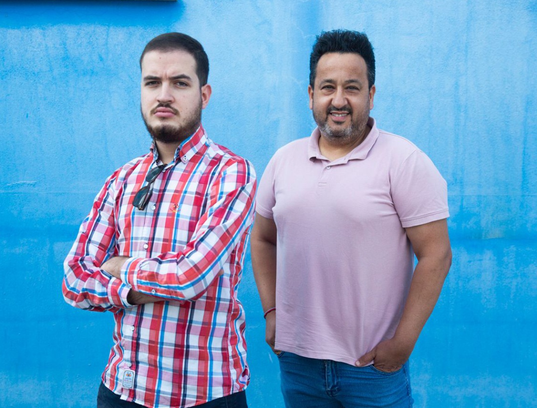 César Donado-Mazarrón, y Lluís Francés, dos de los impulsores del proyecto Vinalofred César Donado-Mazarrón, y Lluís Francés, dos de los impulsores del proyecto Vinalofred