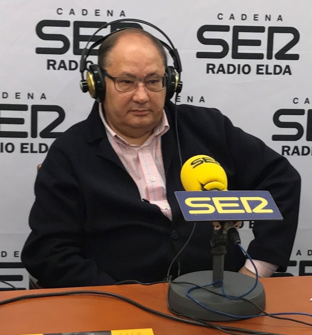 Pepe Payá en un directo en Radio Elda Cadena SER Pepe Payá en un directo en Radio Elda Cadena SER