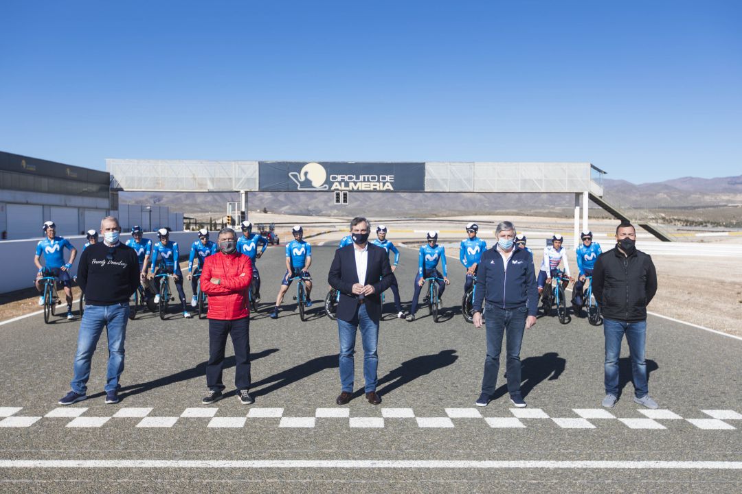 La Diputación de Almería visitó a los grandes del pedal. La Diputación de Almería visitó a los grandes del pedal.