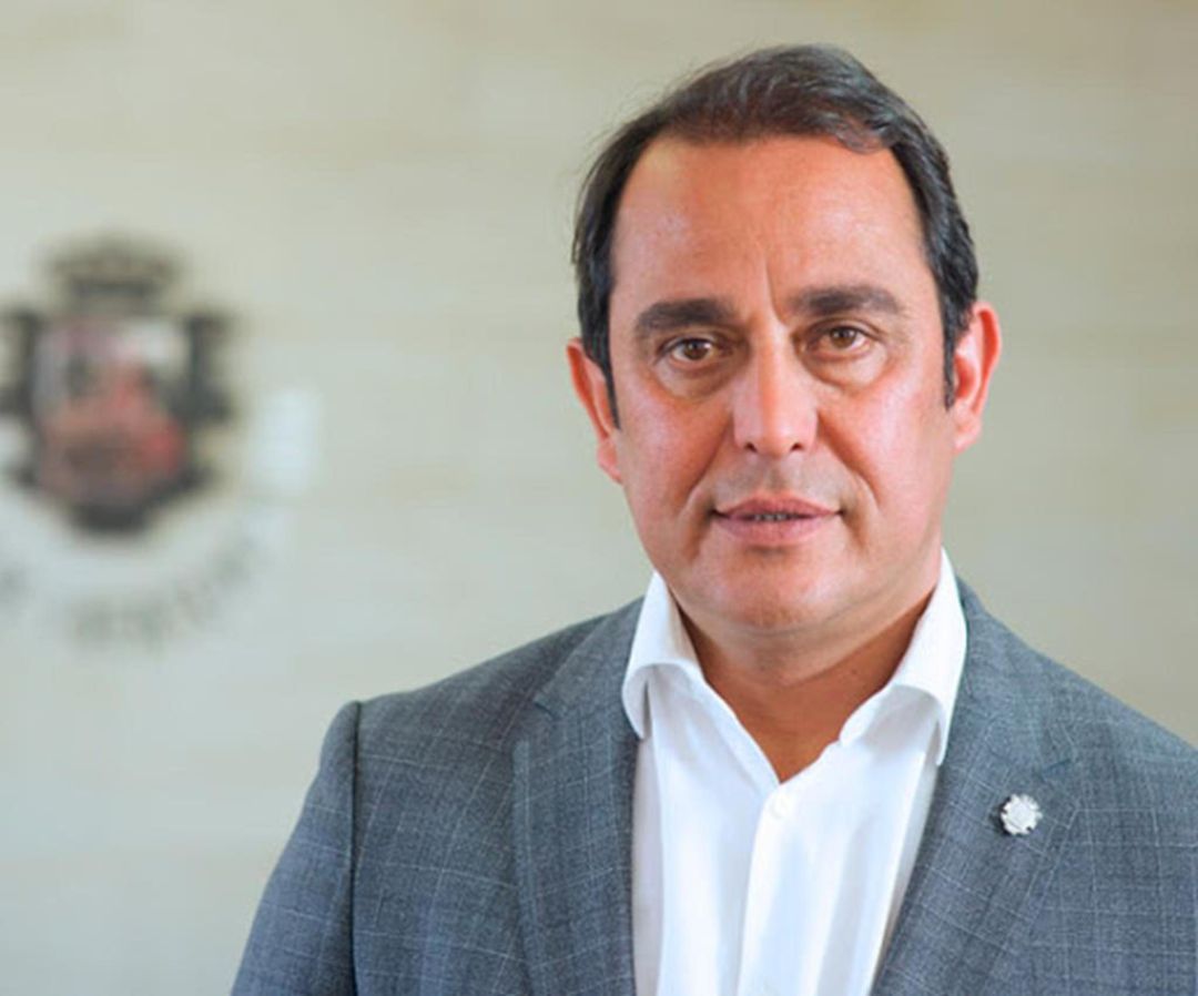 El presidente del Cabildo de Fuerteventura, Blas Acosta. El presidente del Cabildo de Fuerteventura, Blas Acosta.