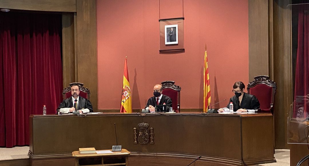 El presidente del Tribunal Superior de Justicia de Cataluña, Jesús Maria Barrientos, en un acto de hoy El presidente del Tribunal Superior de Justicia de Cataluña, Jesús Maria Barrientos, en un acto de hoy