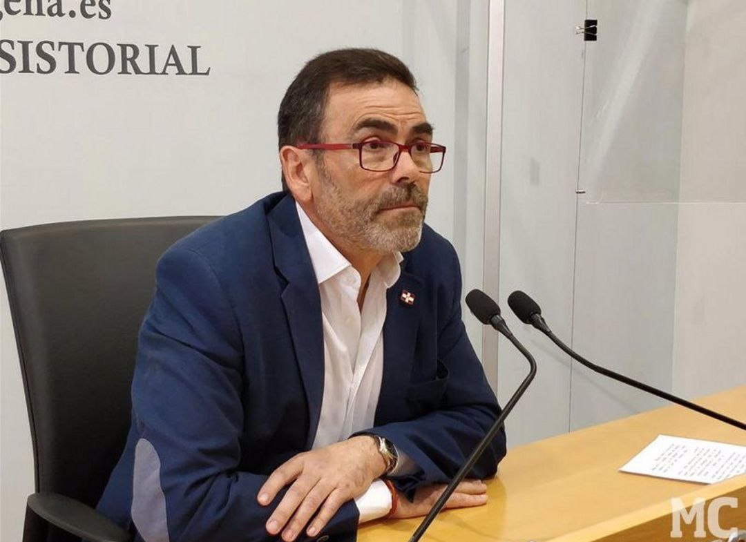El que fuera alcalde de Cartagena y ahora secretario general de MC en la ciudad portuaria y portavoz del Grupo municipal, José López.Foto de archivo. El que fuera alcalde de Cartagena y ahora secretario general de MC en la ciudad portuaria y portavoz del Grupo municipal, José López.Foto de archivo.