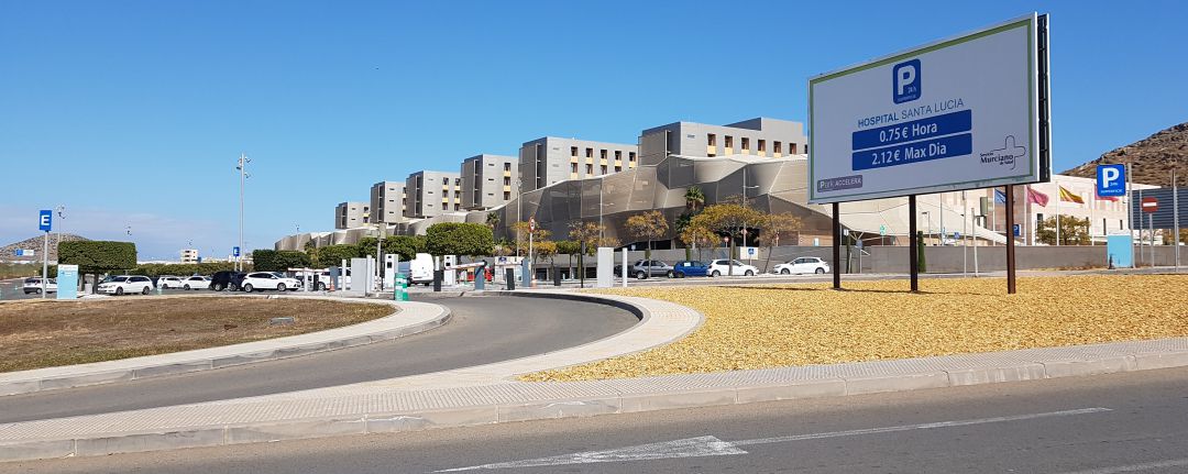 Aparcamiento privado del Hospital Santa Lucía Aparcamiento privado del Hospital Santa Lucía
