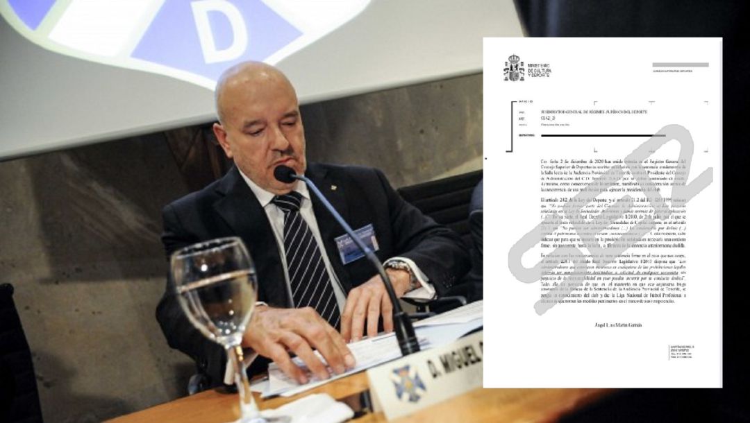 Miguel Concepción, presidente del CD Tenerife, abocado a la difícil situación que detalla el documento que avanza la SER. Miguel Concepción, presidente del CD Tenerife, abocado a la difícil situación que detalla el documento que avanza la SER.