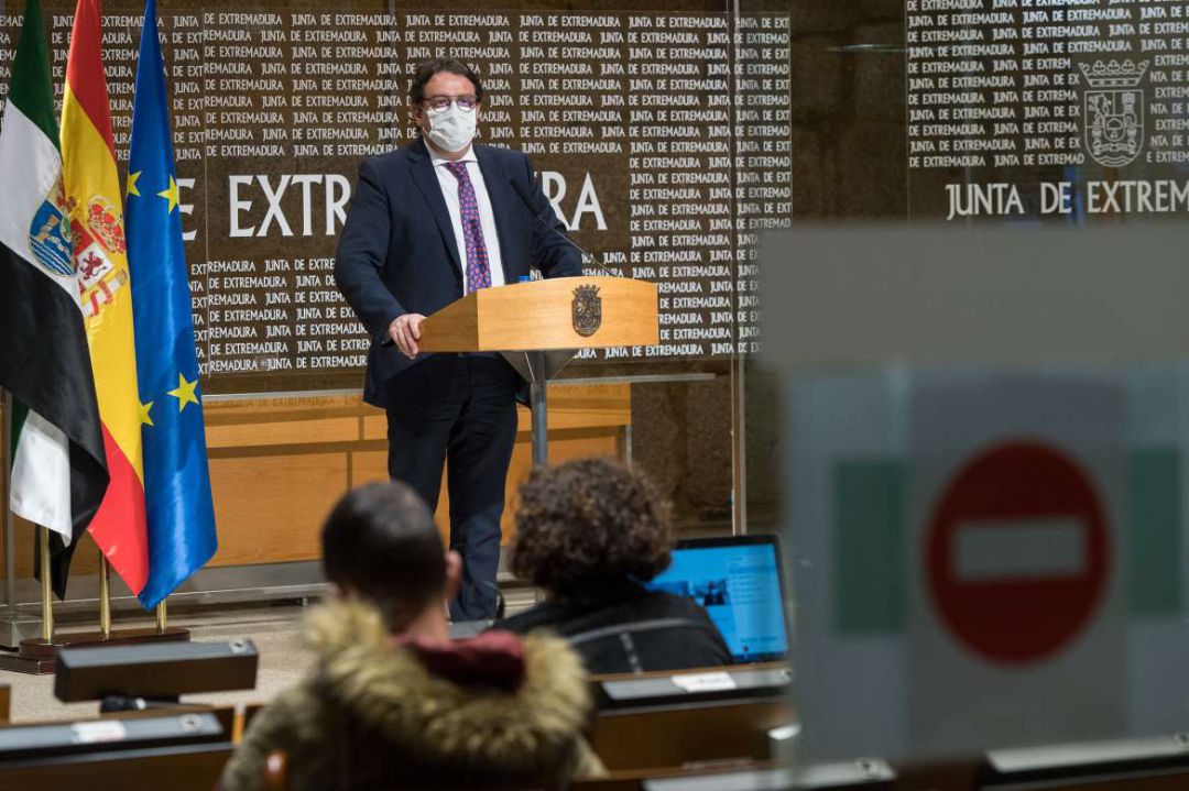 José María Vergeles, consejero de sanidad y vicepresidente segundo de la Junta de Extremadura José María Vergeles, consejero de sanidad y vicepresidente segundo de la Junta de Extremadura