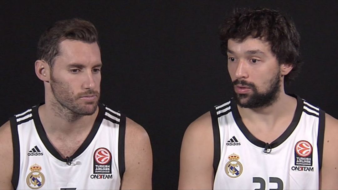 Rudy Fernández y Sergi Llull. Rudy Fernández y Sergi Llull.