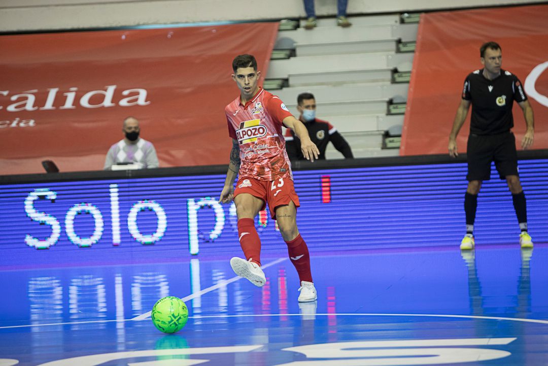 Darío Gil en un partido de ElPozo Murcia Darío Gil en un partido de ElPozo Murcia
