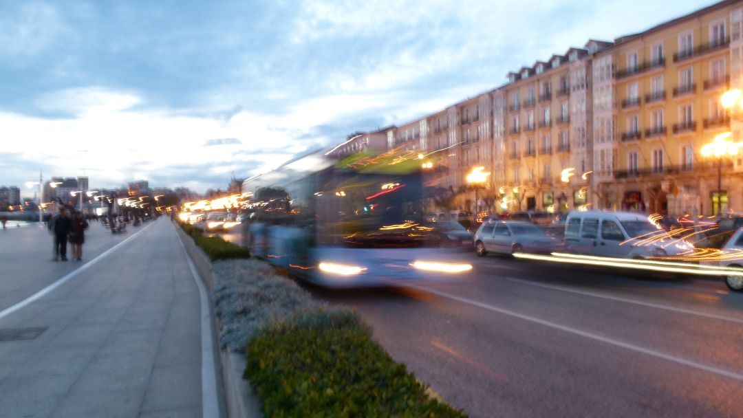 Imagen del centro de Santander. Imagen del centro de Santander.