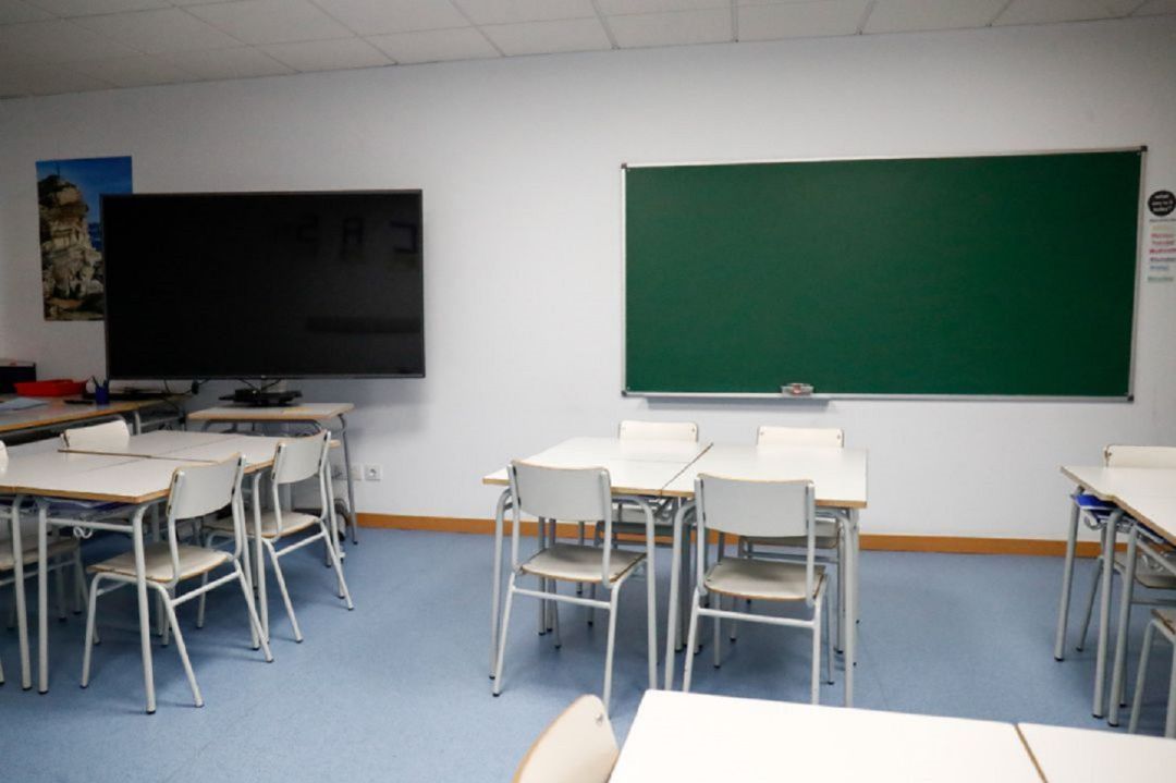 Aulas vacías Aulas vacías