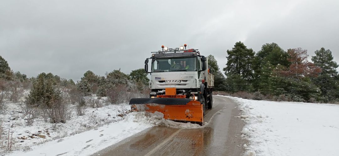 Los daños de "Filomena" se han extendido también a las carreteras, según la Diputación Los daños de "Filomena" se han extendido también a las carreteras, según la Diputación