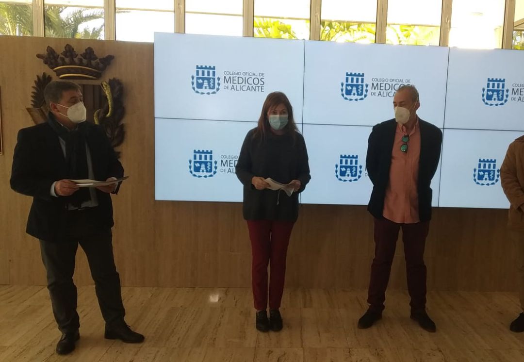 Guillermo Llago (i), Isabel Moya (c) y José Amorós (d) Guillermo Llago (i), Isabel Moya (c) y José Amorós (d)