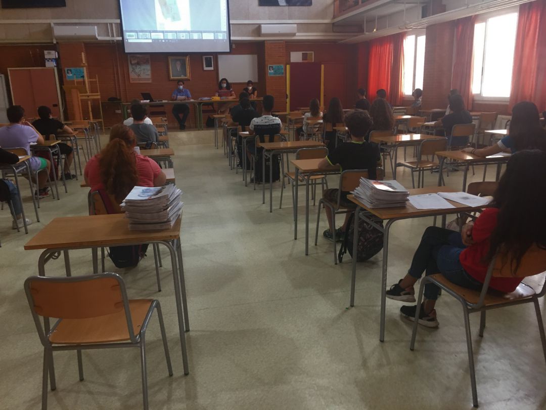 Aula de un instituto de Petrer Aula de un instituto de Petrer