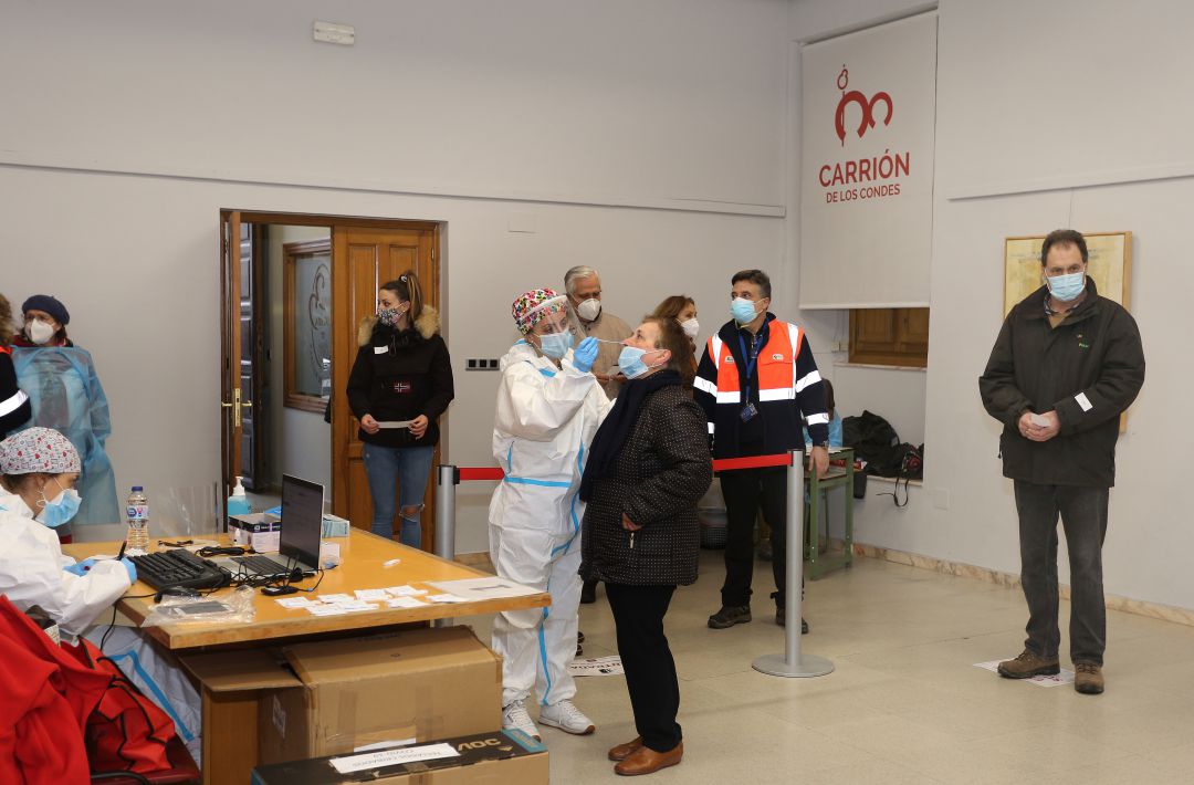 Cribado masivo en Carrión de los Condes Cribado masivo en Carrión de los Condes
