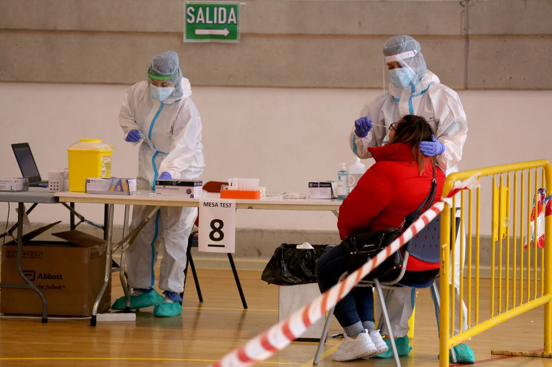 Cribado masivo en Zaratán (Valladolid) Cribado masivo en Zaratán (Valladolid)