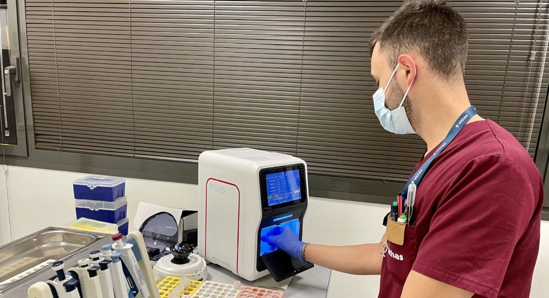 Realización de pruebas PCR Realización de pruebas PCR