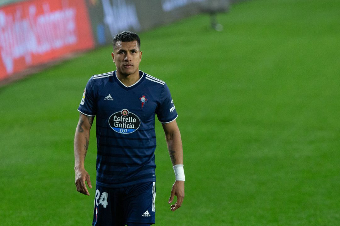 Murillo tuvo que retirarse del partido por unas molestias Murillo tuvo que retirarse del partido por unas molestias