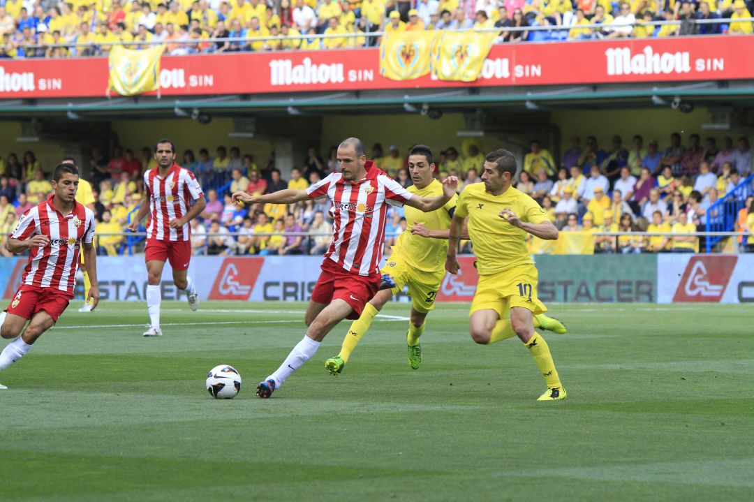 Fernando Soriano en el Villarreal-Almería en 2013. Fernando Soriano en el Villarreal-Almería en 2013.