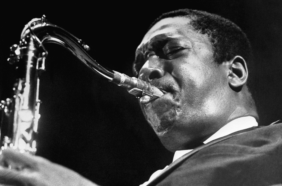 John Coltrane durante una actuación en Ámsterdam en 1962 John Coltrane durante una actuación en Ámsterdam en 1962