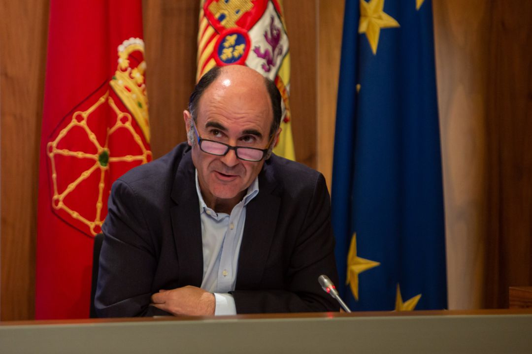 El consejero de Desarrollo Económico del Gobierno de Navarra, Manu Ayerdi. El consejero de Desarrollo Económico del Gobierno de Navarra, Manu Ayerdi.