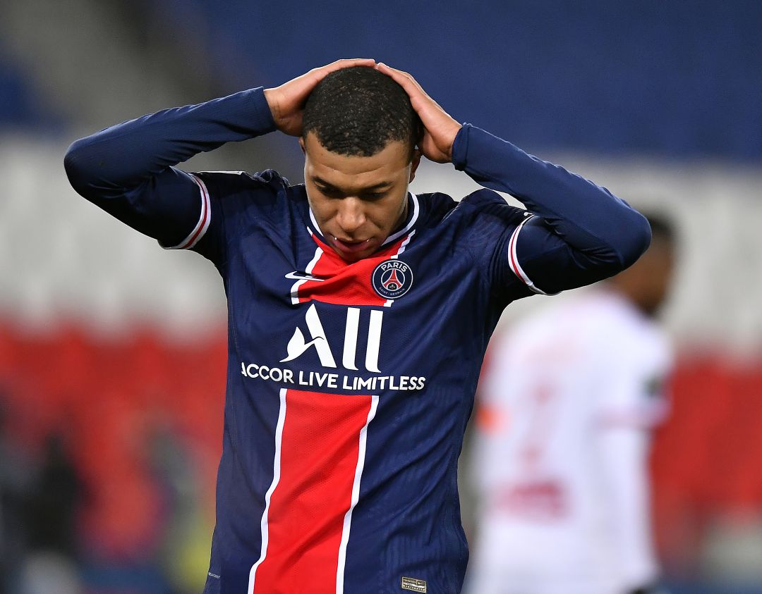 Mbappé, jugador del PSG. Mbappé, jugador del PSG.