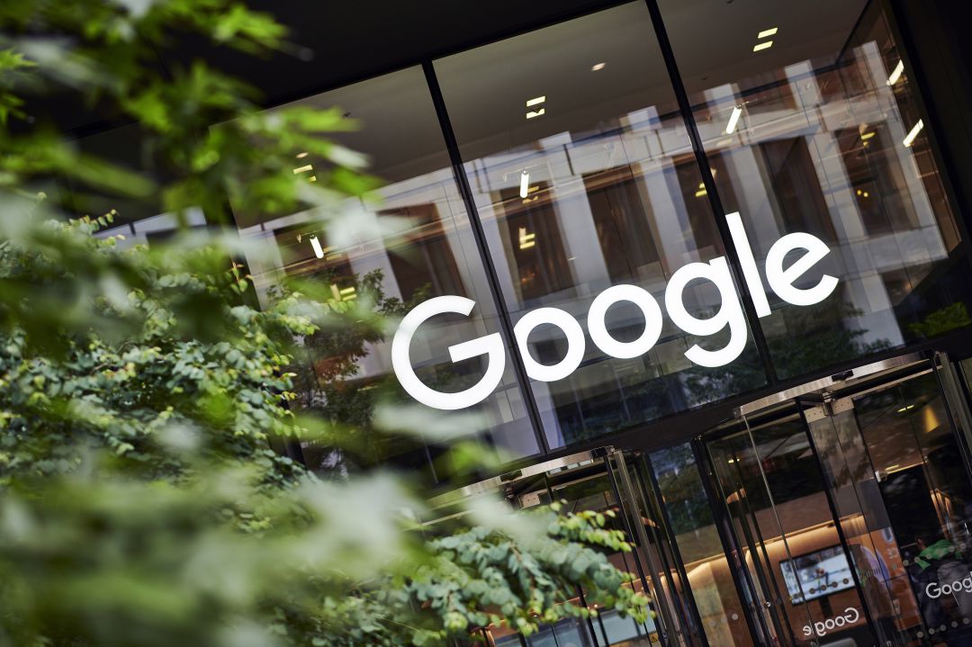 Imagen de archivo de las oficinas de Google en Londres Imagen de archivo de las oficinas de Google en Londres