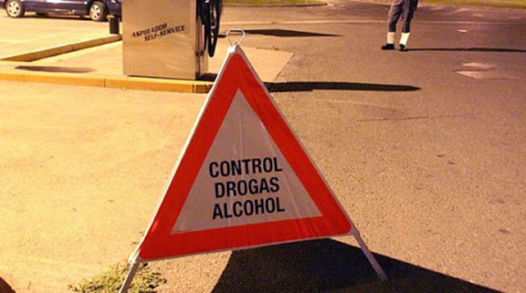 Señal control policial Señal control policial